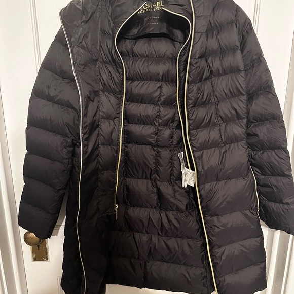 Women’s Black Michael Kors Large packable coat - Picture 2 of 5